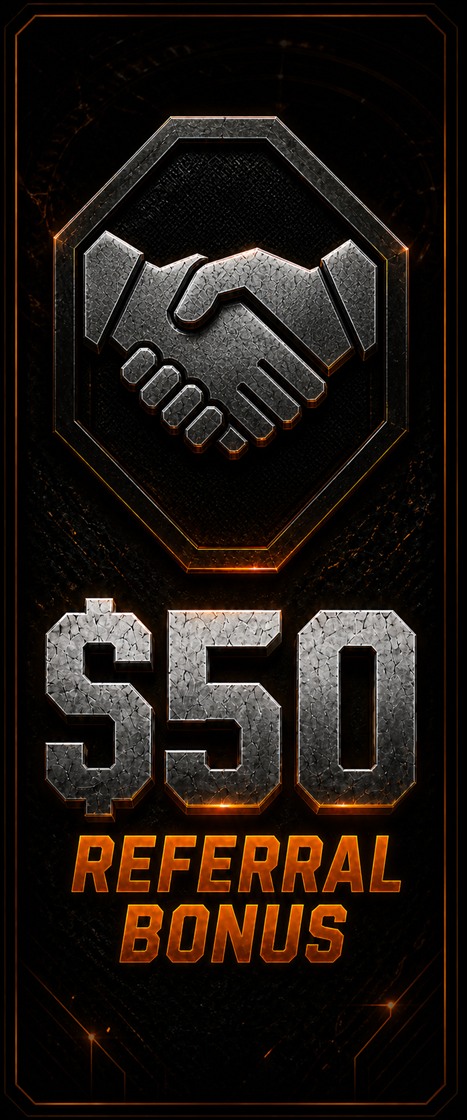 $50 All On Black referral bonus
